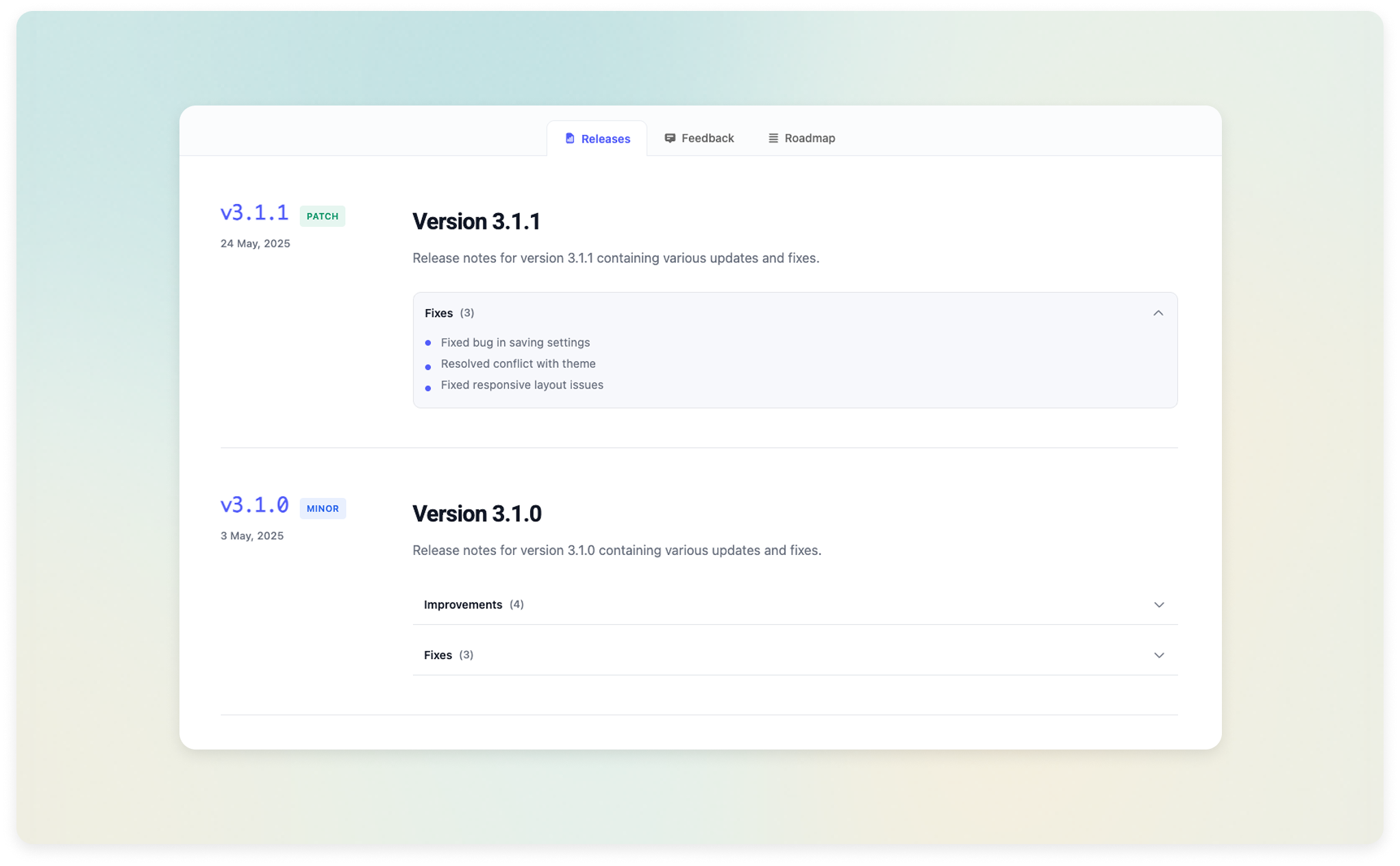 Release Hub Frontend